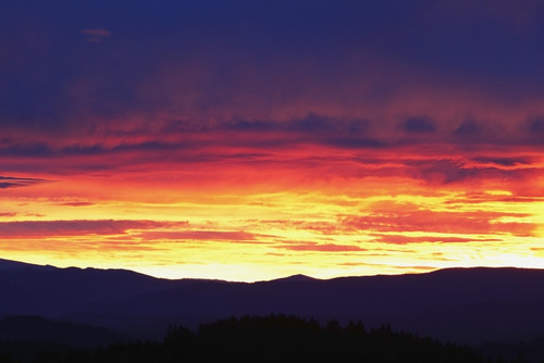 Oregon Cascades, Oregon, United States Of America; Sunrise Over Mount Hood PosterPrint - Item # VARDPI1871418