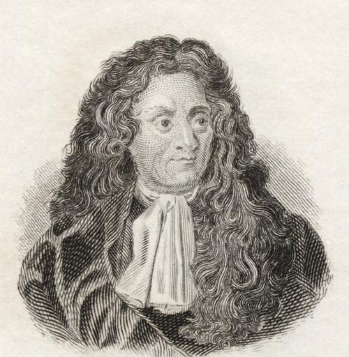 Jean De La Fontaine, 1621 To 1695. French Fabulist And Poet. From Crabb's Historical Dictionary Published 1825. PosterPrint - Item # VARDPI1905787