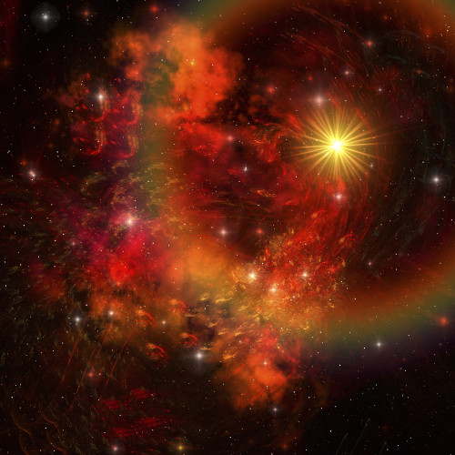 A huge star explodes sending out shock waves throughout the universe Poster Print - Item # VARPSTCFR100145S