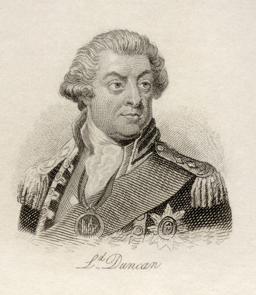 Adam Duncan, 1St Viscount Duncan 1731 - 1804. British Admiral. From The Book Crabb's Historical Dictionary Published 1825. PosterPrint - Item # VARDPI1856216