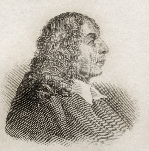 Salvator Rosa, 1615To 1673. Italian Baroque Painter, Poet And Printmaker. From Crabb's Historical Dictionary Published 1825. PosterPrint - Item # VARDPI1905950