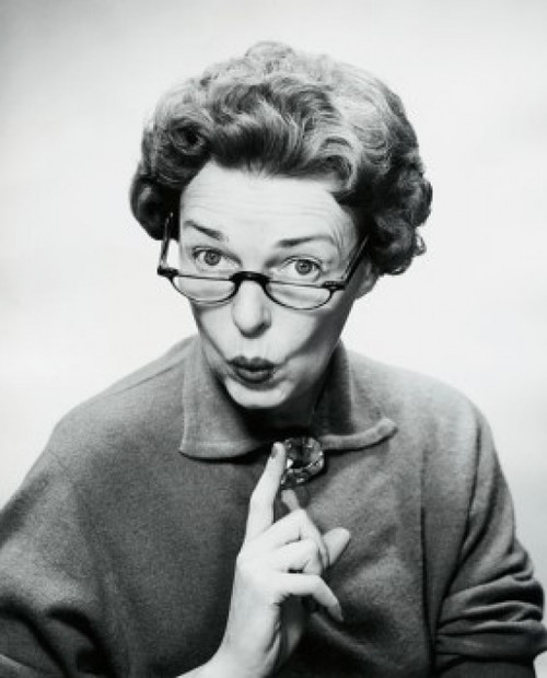Close-up of a mid adult woman puckering her lips Poster Print - Item # VARSAL25511517C