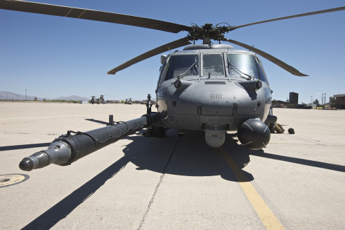 Front view of a HH-60G Pave Hawk helicopter at Davis-Monthan Air Force Base, Arizona Poster Print - Item # VARPSTTMO101077M