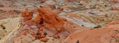 Sandstone patterns, Valley of Fire State Park, Nevada, USA Poster Print - Item # VARPPI167605