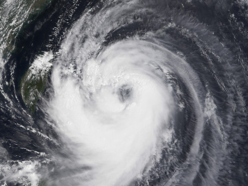August 23, 2004 - Typhoon Chaba in the western Pacific Ocean Poster Print - Item # VARPSTSTK202831S