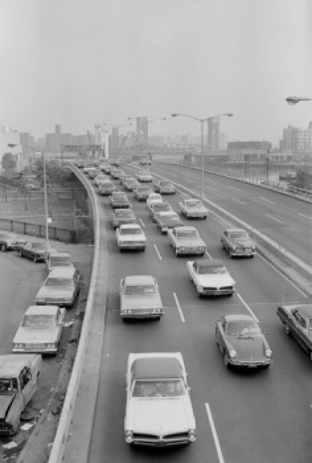 USA  New York City  Harlem River Drive  traffic Poster Print - Item # VARSAL255424391