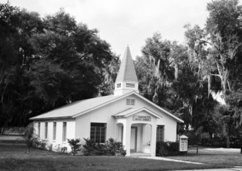 Facade of a church  Deland Primitive Baptist Church  Deland  Florida  USA Poster Print - Item # VARSAL25531553