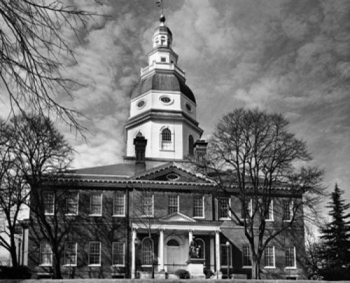 Facade of a government building  State Capitol Building  Annapolis  Maryland  USA Poster Print - Item # VARSAL25546144