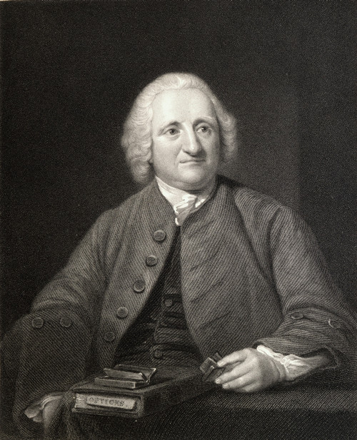 John Dollond 1706 - 1761 English Optician From The Book _Gallery Of Portraits? Published London 1833. PosterPrint - Item # VARDPI1858629
