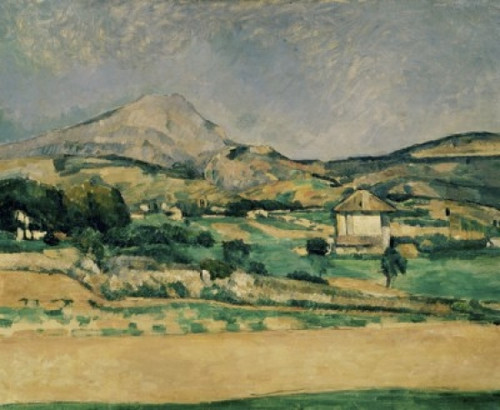 Valley of Mount St. Victoire  1882-1885  Paul Cezanne  Oil on canvas  Pushkin Museum of Fine Arts  Moscow  Russia Poster Print - Item # VARSAL261188