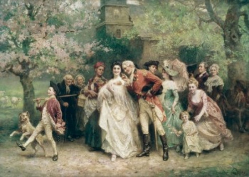 The Christening  Jean Leon Gerome Ferris  Poster Print - Item # VARSAL900112819