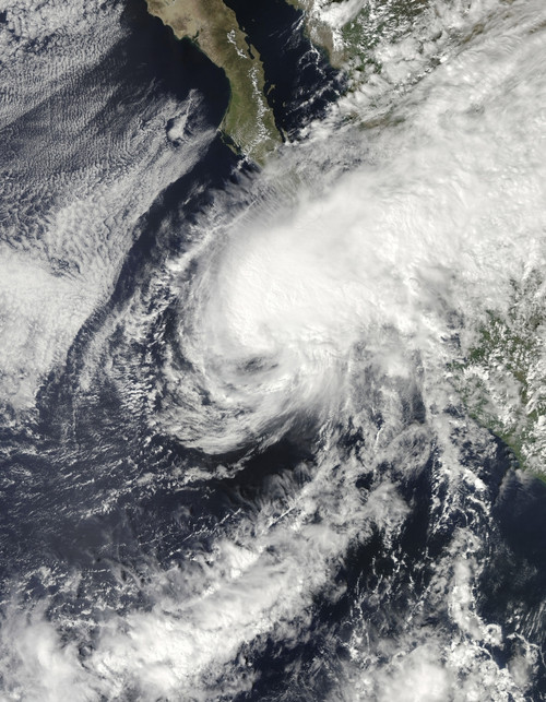 October 20, 2009 - Tropical Storm Rick approaching Mexico Poster Print - Item # VARPSTSTK203048S