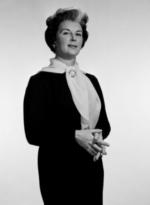 Mature woman standing with hands clasped  portrait Poster Print - Item # VARSAL255417823
