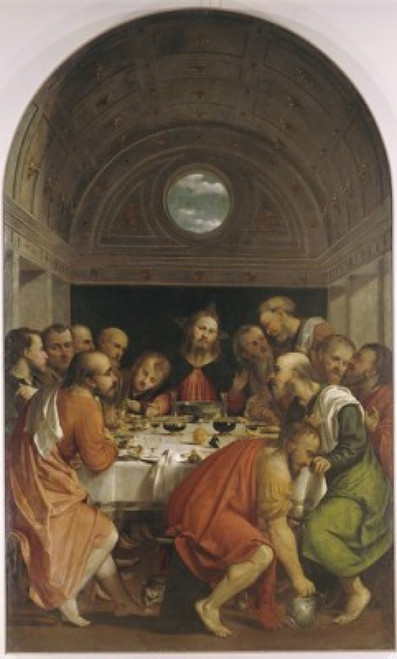 The Last Supper  Romanino Poster Print - Item # VARSAL9005586