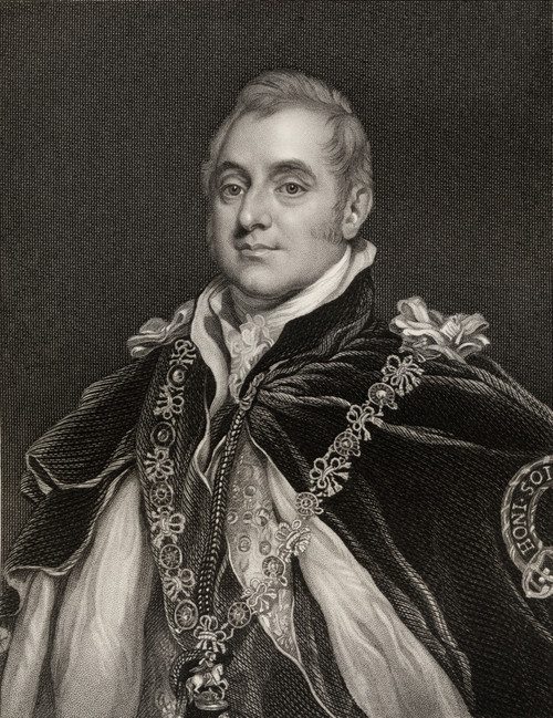 Henry Charles Somerset, 6Th Duke Of Beaufort 1766-1835.Engraved By T.A.Dean After T.Phillips. From The Book _National Portrait Gallery Volume I? Published 1830. PosterPrint - Item # VARDPI1858437