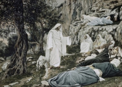 Jesus Commands his Disciples to Rest  James Tissot Poster Print - Item # VARSAL999121
