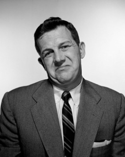 Studio portrait of businessman smiling Poster Print - Item # VARSAL25512059
