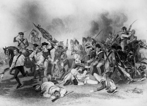 Death of General De Kalb at the Battle of Camden  1780  Alonzo Chappell Poster Print - Item # VARSAL995260