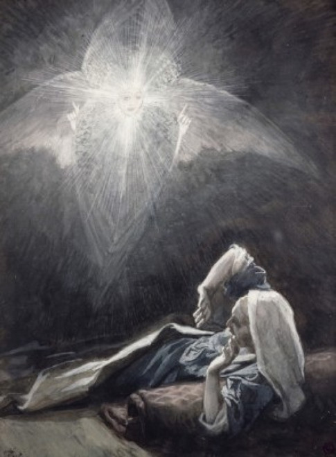 Vision of Joseph  James Tissot Poster Print - Item # VARSAL999404