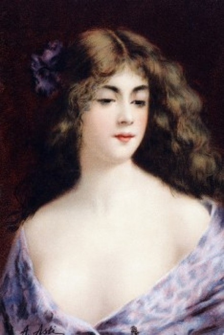 Portrait Nostalgia Cards Poster Print