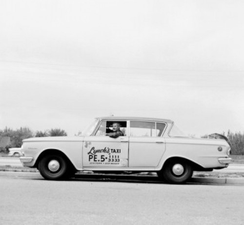 Taxi driver in his taxi Poster Print - Item # VARSAL255421689