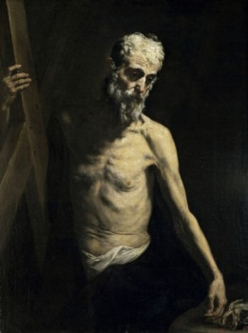 St. Andrew the Apostle   17th C.  Jusepe de Ribera Poster Print - Item # VARSAL11582102