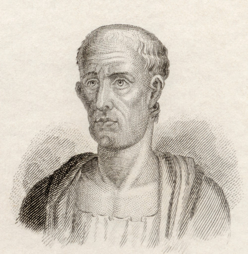 Asclepiades, C. 124/129 To 40 Bc. Greek Physician. From Crabb's Historical Dictionary Published 1825. PosterPrint - Item # VARDPI1905853