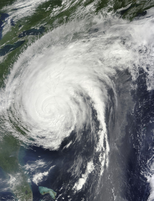 August 27, 2011- Hurricane Irene over the eastern United States Poster Print - Item # VARPSTSTK203711S