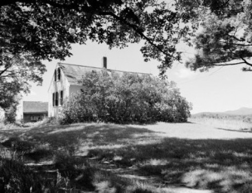 USA  New Hampshire  North Sandwich  old farm house and Mount Chocorua Poster Print - Item # VARSAL255423968