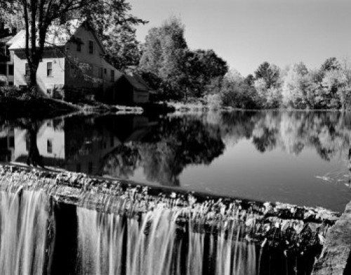 USA  New Hampshire  Chocorua  dam on river Poster Print - Item # VARSAL255420617