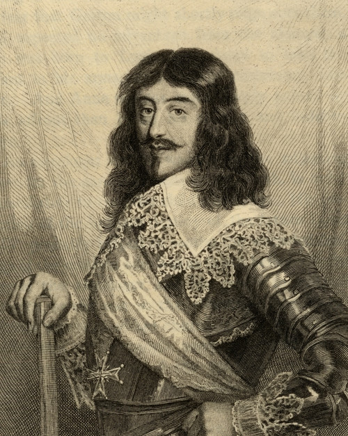 Louis Xiii, 1601_1643, King Of France 1610_1643. Photo-Etching After The Painting By Lestang. From The Book _ Lady Jackson?S Works Old Paris I, It?S Court And Literary Salons? Published London 1899. PosterPrint - Item # VARDPI1858288
