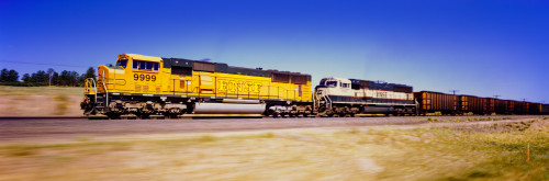 View of a train in motion Poster Print - Item # VARPPI157293