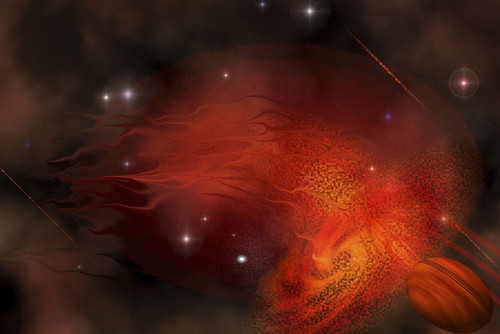 A vast nebula in the expanse of the universe Poster Print - Item # VARPSTCFR100151S