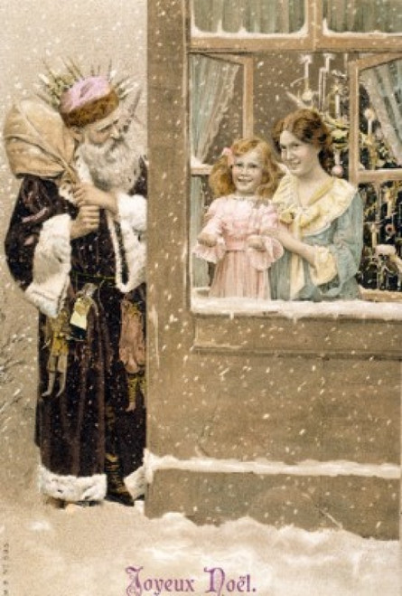 Joyeux Noel  Nostalgia Cards Poster Print - Item # VARSAL9801165