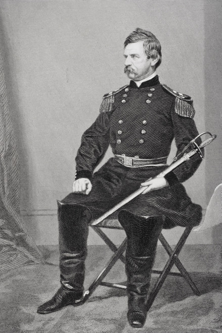 Nathaniel Prentiss Banks 1816 1894. American Politician And Union General During American Civil War. From Painting By Alonzo Chappel PosterPrint - Item # VARDPI1838879