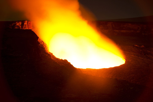 Halema'uma'u Crater of Kilauea Volcano, Big Island of Hawaii Poster Print - Item # VARPSTFSU100032S