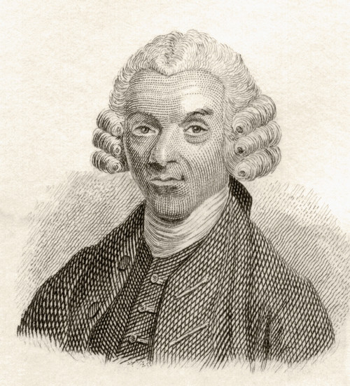 William Hunter, 1718 To 1783. Scottish Anatomist And Physician. From Crabb's Historical Dictionary Published 1825. PosterPrint - Item # VARDPI1905863