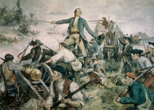 Battle of Lake George  1755  Frederick Coffay Yohn Poster Print - Item # VARSAL9002404