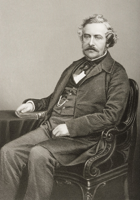 Martin Farquhar Tupper,1810-1889. English Poet, Writer And Barrister.Engraved By D.J.Pound From A Photograph By Mayall. From The Book The Drawing-Room Of Eminent Personages Volume 1. Published In London 1860 PosterPrint - Item # VARDPI1860488