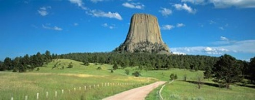 Wyoming  Devils Tower National Monument Poster Print by Panoramic Images (31 x 12) - Item # PPI89477