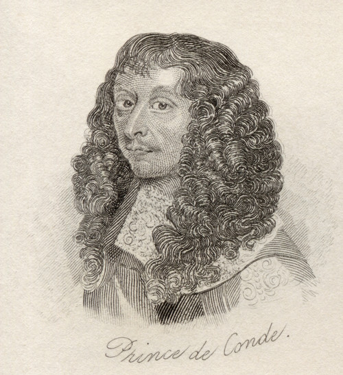 Louis Ii De Bourbon, Prince De Cond_, Aka The Great Cond_, Le Grand Cond_, 1621 - 1686. French General. From The Book Crabbs Historical Dictionary Published 1825 PosterPrint - Item # VARDPI1855904