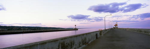 Jetty over a lake, Lake Superior, Duluth, Minnesota, USA Poster Print - Item # VARPPI152842