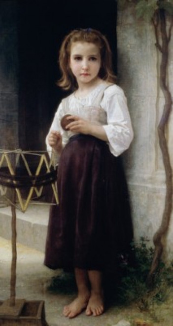 Child with a Ball of Wool   1886  William-Adolphe Bouguereau Poster Print - Item # VARSAL900183
