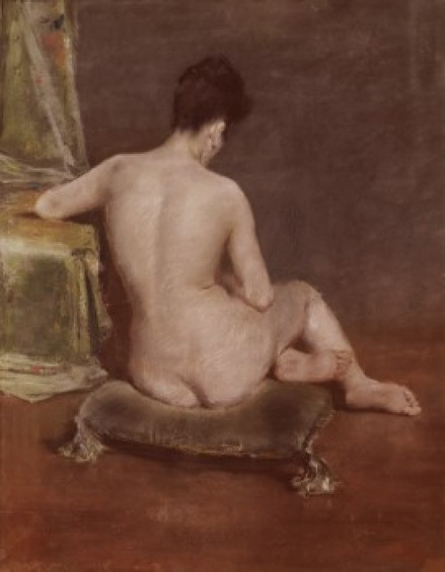 Seated Nude  William Merritt Chase Poster Print - Item # VARSAL900124945