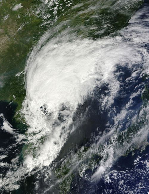 September 2, 2010 - Tropical Storm Kompasu over Korea and China. Poster Print - Item # VARPSTSTK203430S