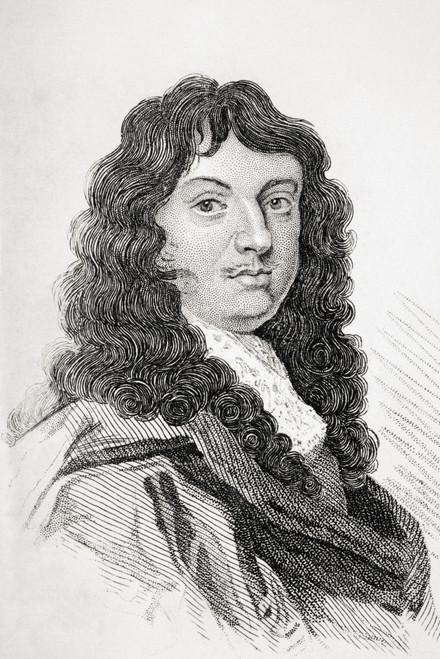 Sir William Temple 1St Baronet 1628 _ 1699 British Statesman And Essayist From Old England's Worthies By Lord Brougham And Others Published London Circa 1880's PosterPrint - Item # VARDPI1855399