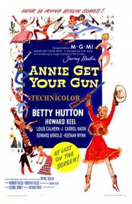 Annie Get Your Gun Betty Hutton 1950 Photo Print - Item 