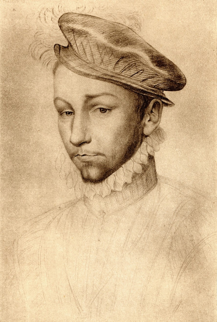 Charles Ix, 1550-1574, King Of France. From An Engraving After A Drawing By An Unknown Audience. PosterPrint - Item # VARDPI1857456