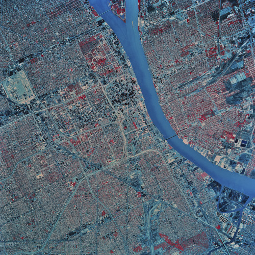 Satellite view of Detroit, Michigan Poster Print - Item # VARPSTSTK200317S