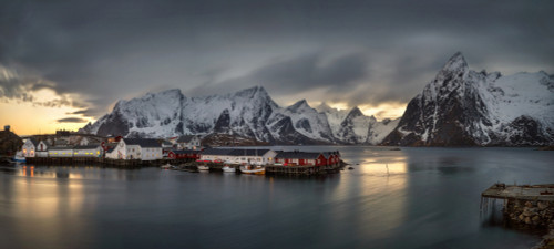 Hamnoy village on Lofoten, Nordland, Norway Poster Print - Item # VARPPI169402